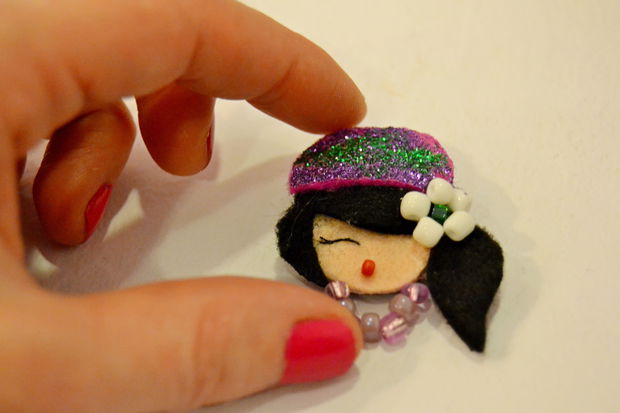 Brosa Martisor - Papusica Judy