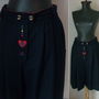 FUSTA PANTALONI STOFA LANA BLEUMARIN
