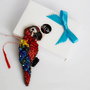 Brosa Martisor - Papagal multicolor