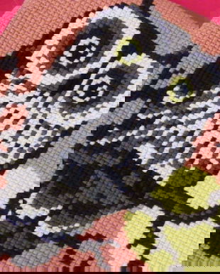 Husa perna brodata-noua