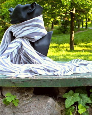 Esarfa ANIMAL PRINT - ZEBRA