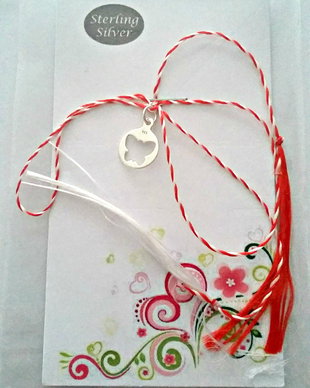 Charm martisor argint 925 fluturas