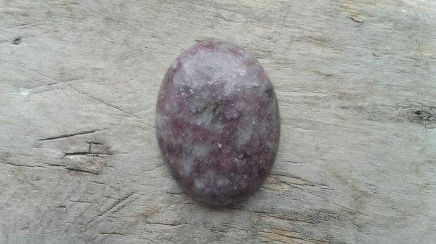 Cabochon lepidolit, 40x30 mm