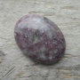 Cabochon lepidolit, 40x30 mm