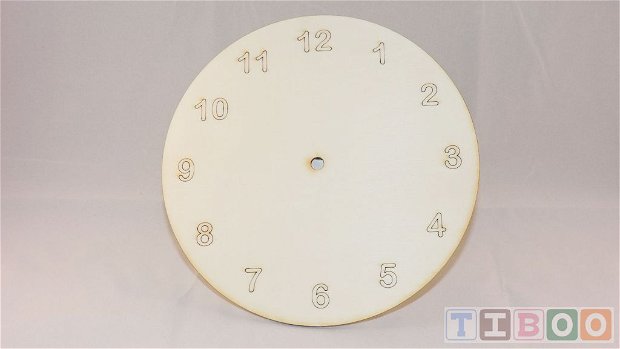 Cadran ceas cu cifre- 15 cm- 24299
