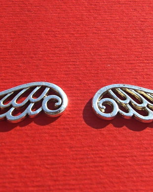 Aripa argintie aprox 1.5x9.5x24 mm