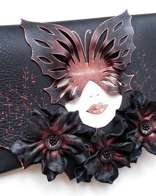 plic handmade unicat - Dark Mysterious Girl
