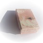 Cutie cadou set roz pastel aprox 8x5x2.5 cm