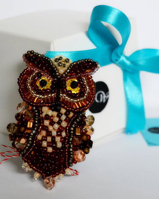 Brosa Martisor - Bufnita M