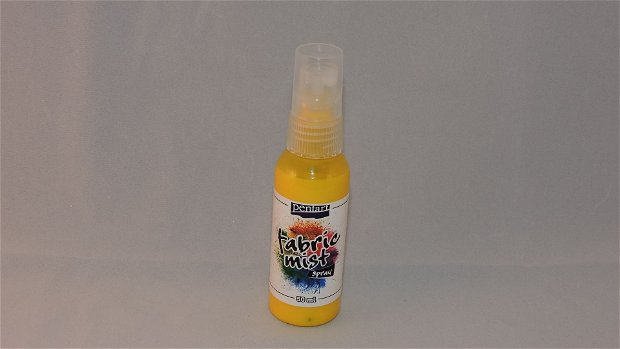 Vopsea spray pentru textile- galben 50ml