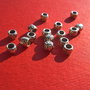 (10 bucati) Distantier tub mic cu model in valuri aprox 3x4 mm