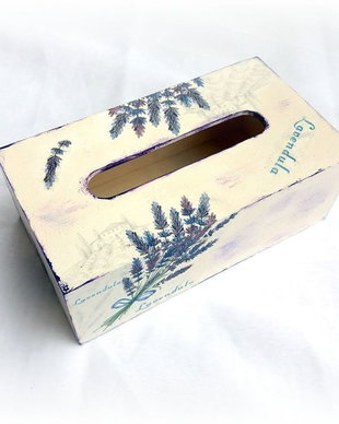 Cutie servetele de hartie - lavanda - 122614
