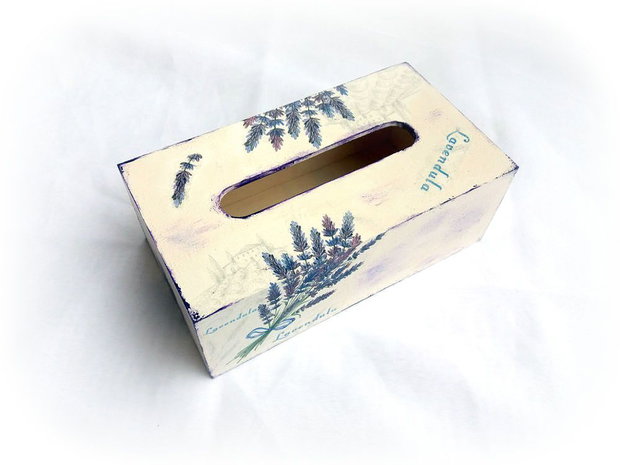 Cutie servetele de hartie - lavanda - 122614