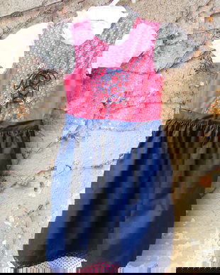 Costum 3 piese rustic- fetite