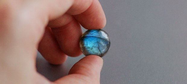 Cabochon Labradorit 16 mm