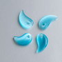 Gherute cat eye albastre - 4 buc
