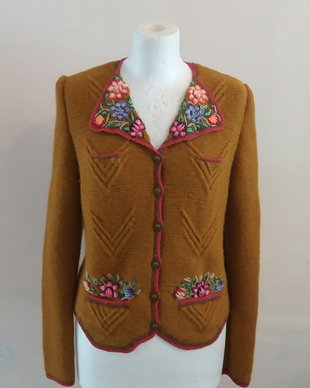 Jacheta Elegance mustar