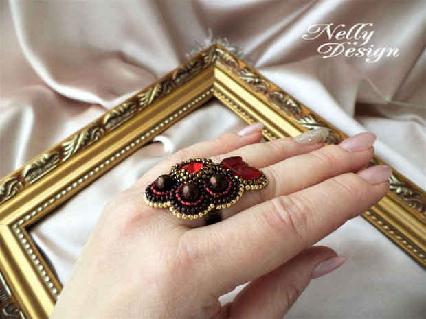 "Secret Passion" - Inel Swarovski Rivoli