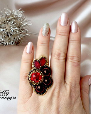 "Secret Passion" - Inel Swarovski Rivoli