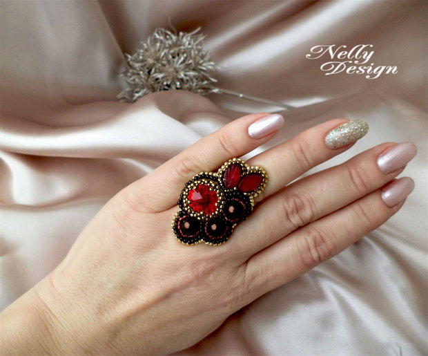 "Secret Passion" - Inel Swarovski Rivoli