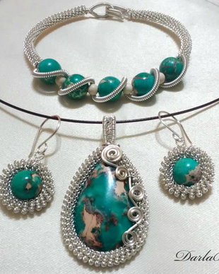 Set regalit turcoaz