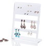 Suport pentru cercei din acril transparent aprox 18x7x22 cm