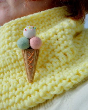 Icecream and sprinkles