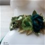 Brau/Cordon cu flori handmade