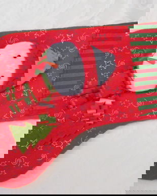 REZ.Decor ciorapel cu aplicatii