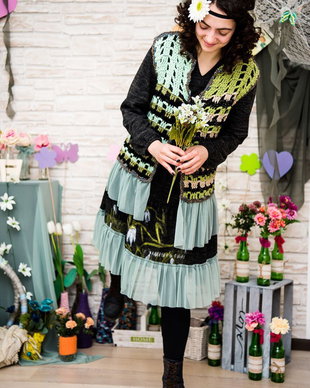 rochie cu ghiocei