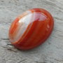 Cabochon agata, 40x30 mm