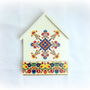 Cuier din lemn handmade motiv folk - etno - 122949