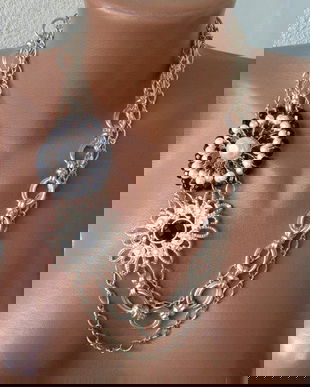 COLIER VINTAGE WHITE HOUSE BLACK MARKET AUTENTIC ,SUPERB,DE COLECTIE