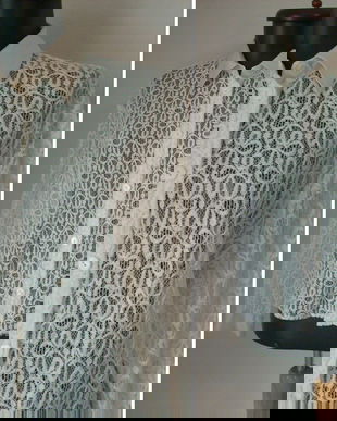 BLUZA DANTELA BUMBAC SI MATASE NATURALA