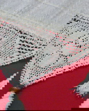 Stergar- traversa cu dantela