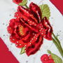 Broderie in relief