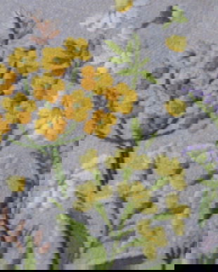 Husa perna cu broderie