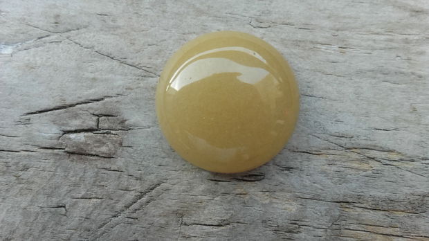 Cabochon aventurin galben, 25 mm