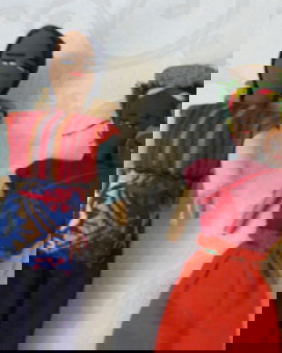 Papusele artizanat Peru