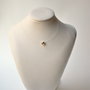Colier/choker transparent cu argint
