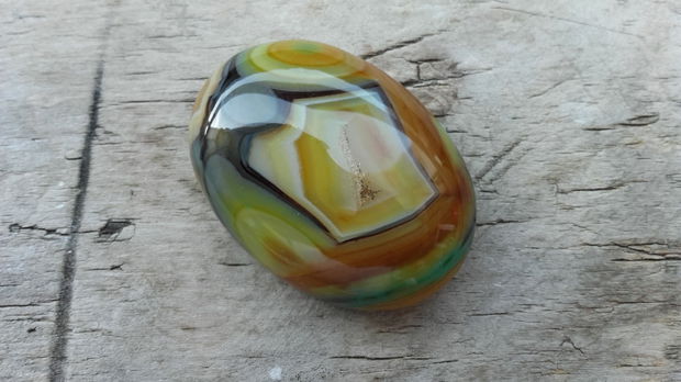 Cabochon agata, 40x30 mm