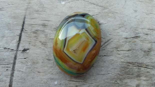 Cabochon agata, 40x30 mm