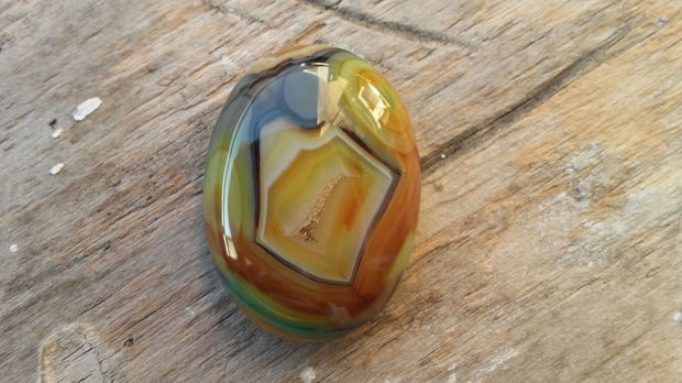 Cabochon agata, 40x30 mm