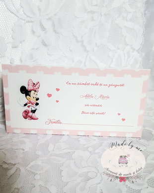 Plic de bani Minnie