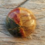 Cabochon jasp Picasso, 25 mm