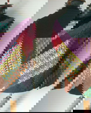 BLUZA MIXT MATERIALE