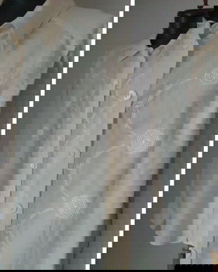 Bluza ocru matase naturala