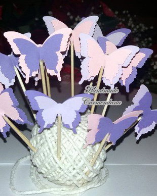 Fluturi decorativi- cake toppers