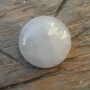 Cabochon jad alb, 30 mm