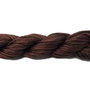 Snur din nailon, 1 mm, maro inchis